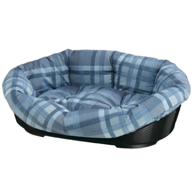 Ferplast пластиковый лежак для собак с подушкой SOFA
