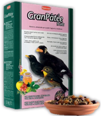 Корм для насекомоядных и плодоядных птиц GRANPATEE FRUITS