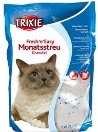 Наполнитель для кошек "Fresh n Easy Granulat" (гранулы до 5мм) 5л Trixie