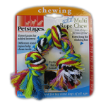 Petstages (Петстейджес) Mini Multi Rope Chew - Цветной канат с узлами - Игрушка для мелких собак